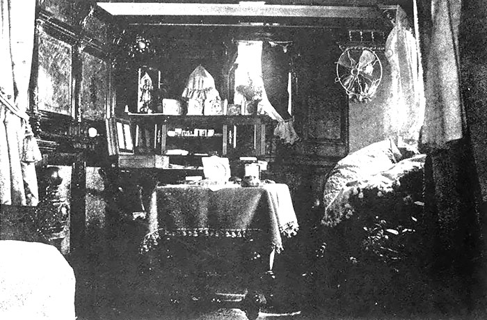 ห้องที่ประทับในเรือซักซัน